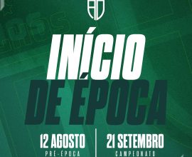 Inicio da Epoca AD Carvalhos