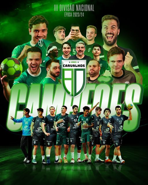 AD Carvalhos Sernox conquista Campeonato da 3ª Divisão Masculina AD Carvalhos Sernox conquista Campeonato da 3ª Divisão Masculina